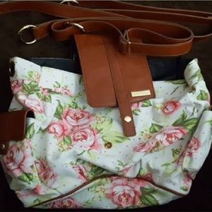 Miche Flower Print w/ handles new never used